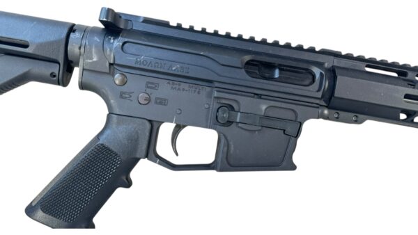 Moriarti Armaments AR-9 SBR Glock Magwell 9mm 8.5" Black - Image 3