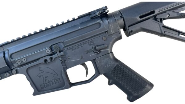 Moriarti Armaments AR-9 SBR Glock Magwell 9mm 8.5" Black - Image 7