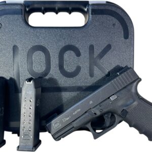 Glock 23 Gen 4 40SW 4.02" 13rd Black - OG Box 2x Mags Truglo