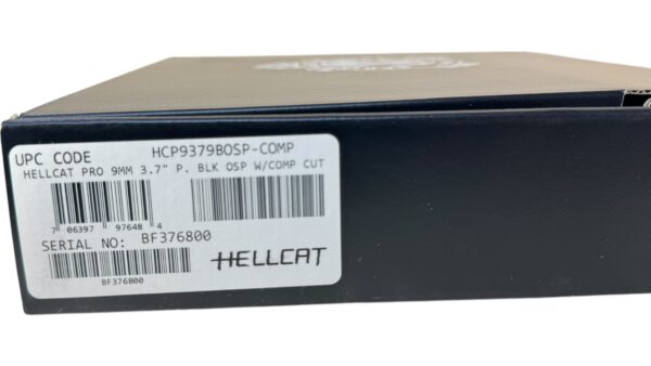 Springfield Hellcat Pro 9mm 3.7" 15rd Black - OG Box - Image 8